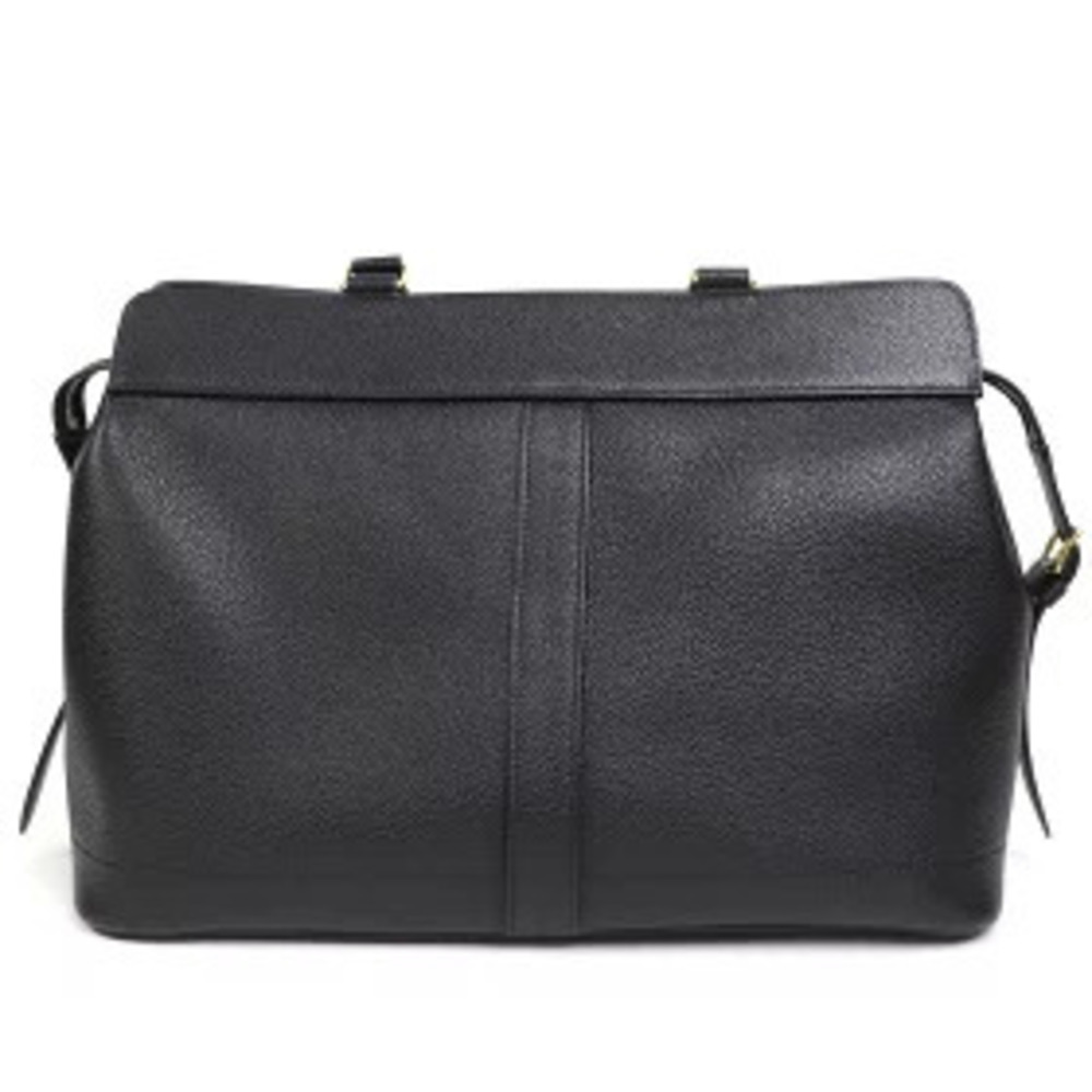 Celine Cabas de Handbag Grain Leather Black Crossbody Bag - Picture 3 of 12